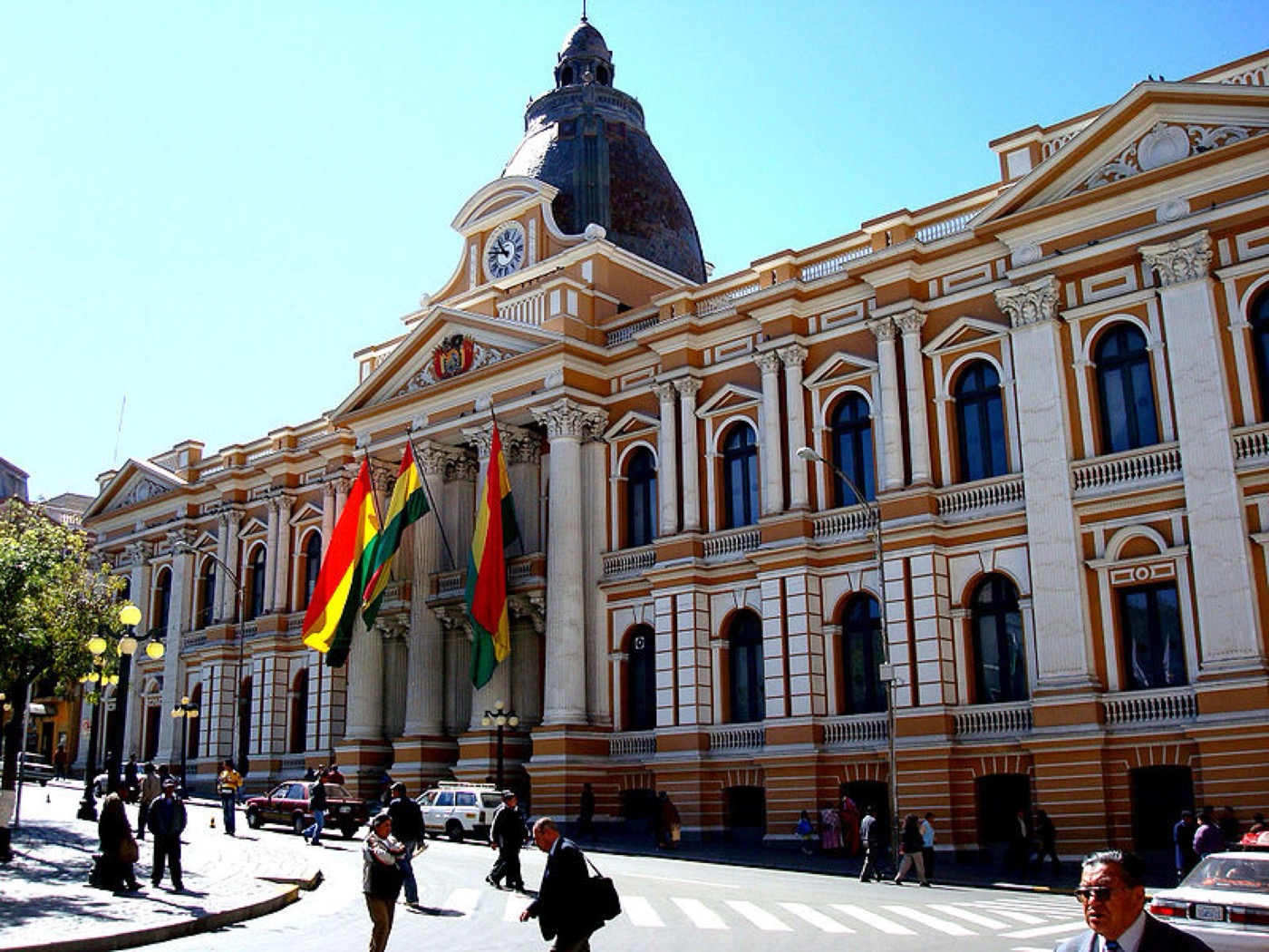 Palacio Legislativo en la Plaza Murillo, La Paz