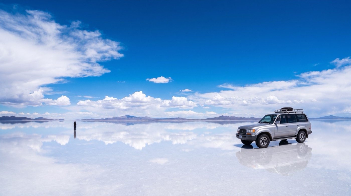 Salar de Uyuni de día